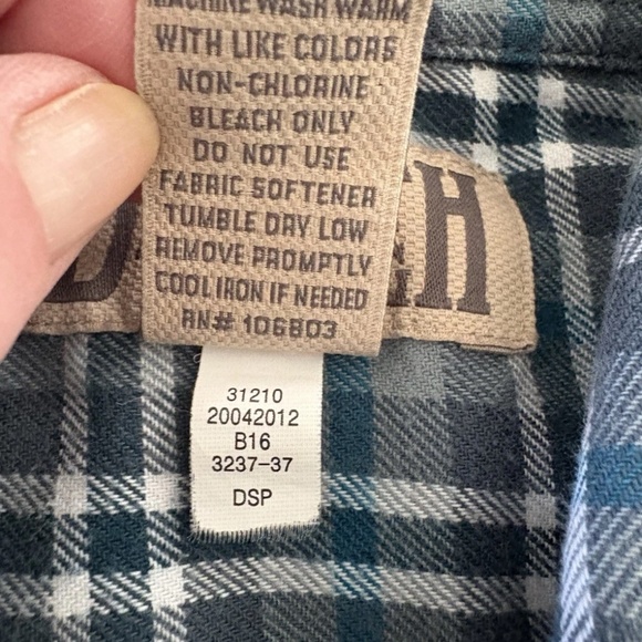 Duluth Men’s 2XL Long Sleeve Plaid Button Up Shirt NWOT - Picture 14 of 14